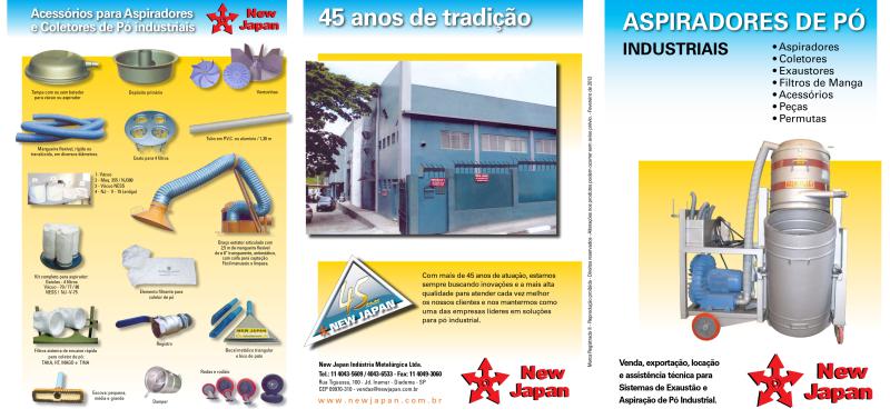 Catálogo Aspiradores de pó